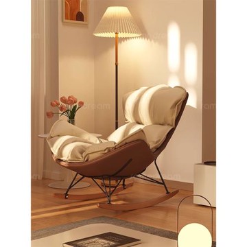 搖搖椅躺椅成人大人懶人沙發客廳陽臺家用單人休閑沙發龍蝦蝸牛椅