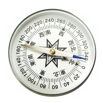 【 徠福 】台製指南針(指北針)-75MM / 個 NO.7190