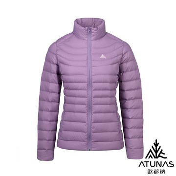 【ATUNAS 歐都納 女 KEEP WARM輕量羽絨外套《薰衣草紫》】A6GAGZ04W/保暖機能外套/抗潑水羽絨外套