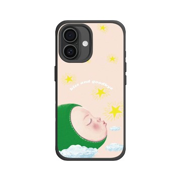 iPhone 16 SolidX 黑 - 幾米 Jimmy Liao - 忘記親一下-Kiss & Goodbye