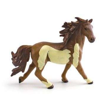 🌈「探夢動物模型」仿真動物駿馬模型兒童實心靜態品脫種馬千里馬裝飾擺件玩具