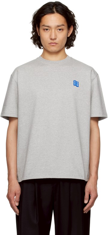 ADER error 灰色 Sig; TRS Tag 01 T 恤