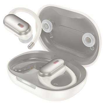 EA7 悅麗ANC + ENC開放式真無線藍牙耳機 原廠保固  米白色