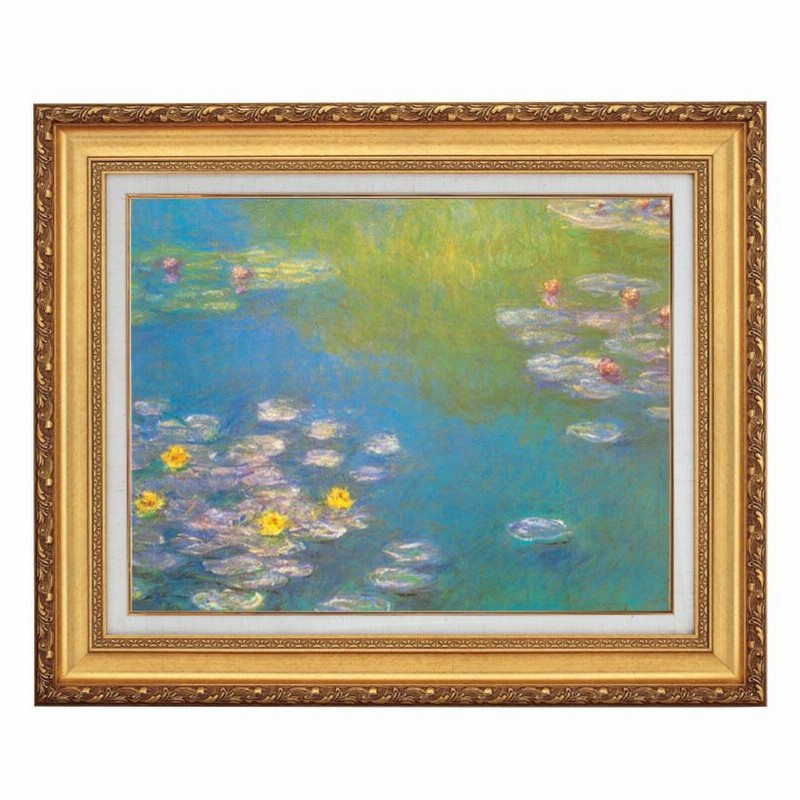 再×14入荷 モネ 花瓶の花 10号 立体複製名画 額付き 壁掛け 有名画家