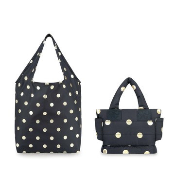 Airy側背包 ECO黑金點 - XS