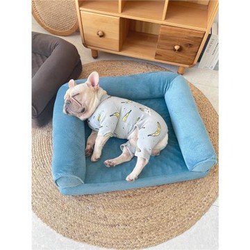 狗沙發全可拆洗海綿蛋托法斗舒服狗床30斤內用支撐好中型犬狗墊