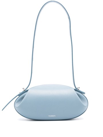Yuzefi - Dinner Roll leather shoulder bag - women - Calf Leather - One Size - Blue
