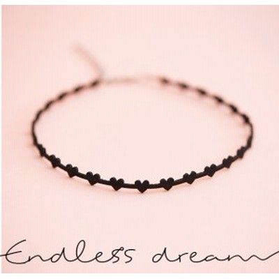 チョーカー レディース ネックレス Choker 首輪 ネックアクセサリー 可愛い ハート おしゃれ 通販 Lineポイント最大get Lineショッピング