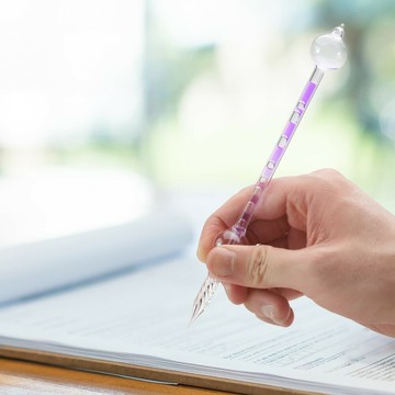 SC - 溫控泡泡玻璃沾水筆(四色)