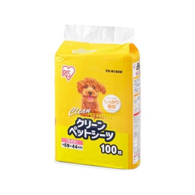 アイリスオーヤマ/クリーン ペットシーツ ワイド 100枚/ES-N100W