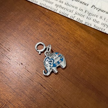 4.25小寶s925銀吉祥如意大象吊墜女僅吊墜側墜小眾設計高級感時尚