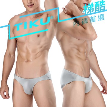 TIKU 梯酷 ~ T78系-灰 超彈性感三角內褲(G2P1691)