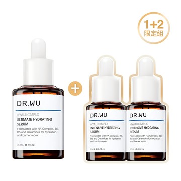 *玻尿酸保濕精華液30ML 1+2組 (30ML+30ML)