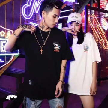 大尺碼 短袖T恤 寬鬆t恤 男 T恤短袖 男生衣服 情侶t 男t 短T  短袖男 男生上衣ATKT787【FIZZE】