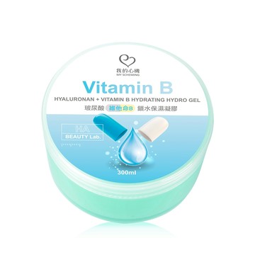 【我的心機】玻尿酸+維他命B鎖水保濕凝膠300ml 買一送一
