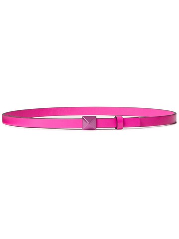 Valentino Garavani - One Stud slim belt - women - CALFSKIN - 90 - Pink