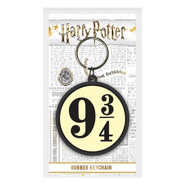 Harry Potter 哈利波特 鑰匙圈 英國進口 金屬橡膠  9又3/4月台  1個