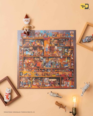 雷諾瓦拼圖文化坊/童玩回憶/924片/加布瑞爾(禮物/新年送禮)