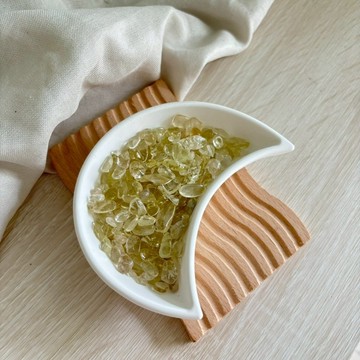 💛 檸檬黃水晶 5–7 mm / 7–9 mm 水晶碎石 碎石 100g 陽光能量石 穩定情緒 提升自信 天然