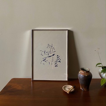 Silkscreen Print 絹印畫 Poster 海報 — 鏡