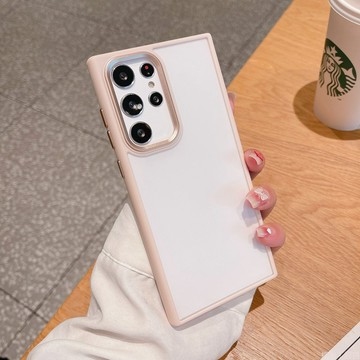 霧面磨砂 防指紋 手機殼 適用 三星Galaxy S24 S23 S22 S21 Ultra 保護殼 Note20防摔殼