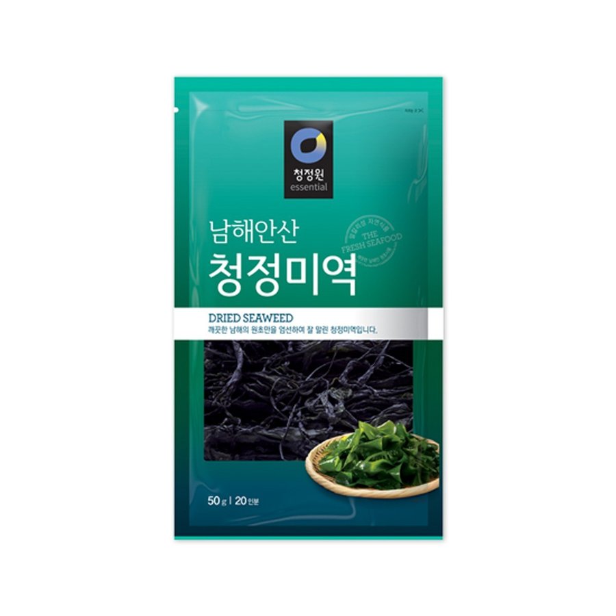 チョンジョンウォン清浄干しわかめ 50g 韓国食品0343