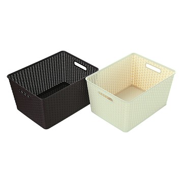 【史代新文具】聯府KEYWAY KGB107 藤藝107收納籃/置物籃/整理籃