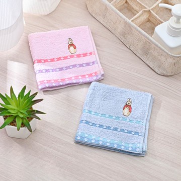 彼得兔圓點方巾-多色任選