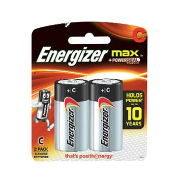 Energizer 勁量 2號 C 鹼性電池 12顆入 /盒｜領券最高折$220