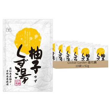 Global Garden 盛花園 日本不二食品 柚子葛粉 92g (23g x 4包) x 10袋