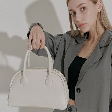 韓國BONNIE BAG | 象牙白色 | 大容量 手袋 單肩包