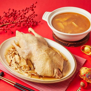 (預購)【星廚饌】麻香嫩筍富貴鴨-3000g(固形物1200g)