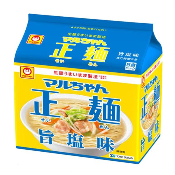 ★まとめ買い★　マルチャン 正麺旨塩味 5P　×6個
