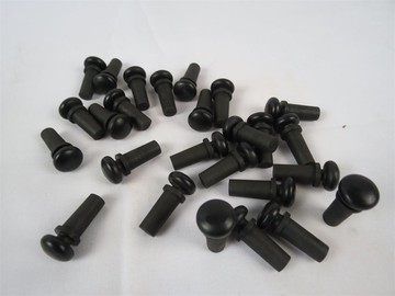 小提琴烏木尾柱 提琴配件4/4