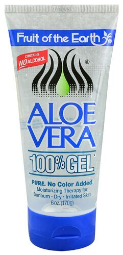 Fruit of the Earth Aloe Vera 100% Gel 6 oz