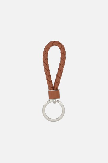 BOTTEGA VENETA Intrecciato nappa key holder Man