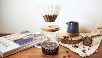 賽先生科學工廠｜理科手沖咖啡燒杯組 (燒杯+漏斗)