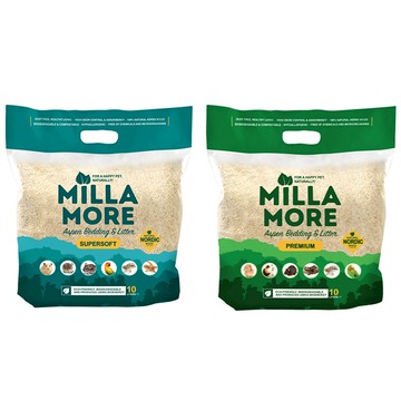 【蝦皮直營】MILLAMORE 美麗多 小寵木質墊料 純萃天然木梗 低塵白楊木片  黃金鼠 倉鼠