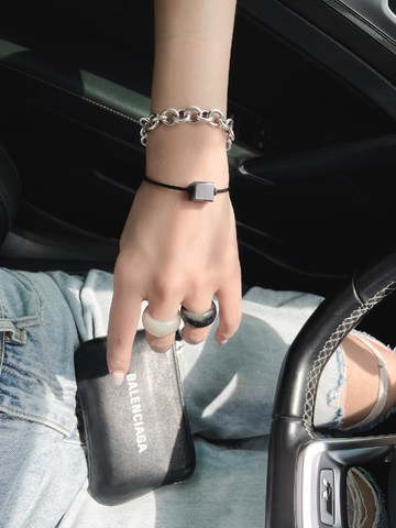 天然和田玉山流水青花 港碼12 影青#120