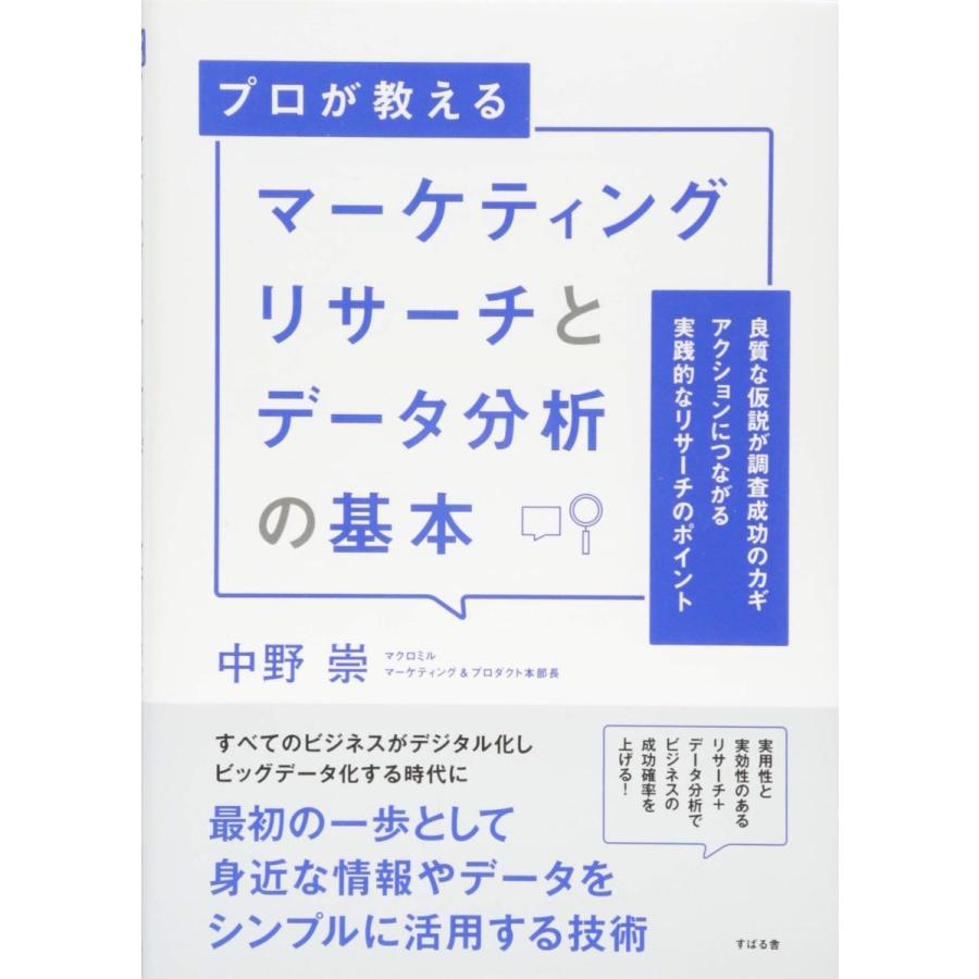 マーケティングリサーチとデータ分析の基本