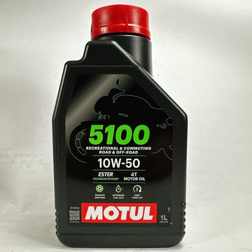 [機油倉庫](新包裝) Motul 5100 4T 10W-50 10W50 ESTER 酯類合成機油 機車