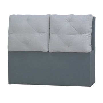 文創集 洛陽5尺貓抓皮革&貓抓布雙人床頭片(二色可選)-154x20x109m免組