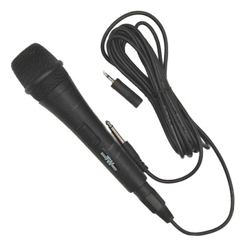 TWHAMMER 焊馬 有線麥克風 專業級 附3.5mm轉接頭 6.3mm標準接頭  CY-H5702  黑色