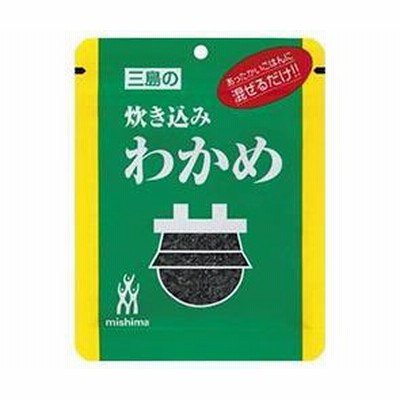 三島食品 あったかいごはんに混ぜるだけ! 炊き込みわかめ 30g×10袋入｜ 送料無料