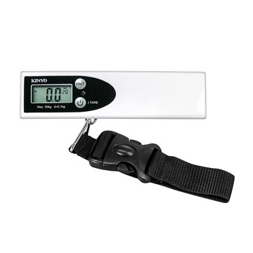 Kinyo 電子行李秤  黑色  1個