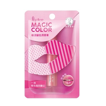 曼秀雷敦 MAGIC COLOR 粉漾變色潤唇膏 玫瑰粉 2g【康鄰超市】