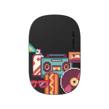 固架 MAX- MagSafe 兼容 黑 - Pixel Jeff 皮傑 - 街頭潮流