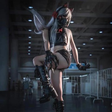 賽博朋克機械手爪仿生機械手機器人黑科技柔性外骨骼黑龍爪道具