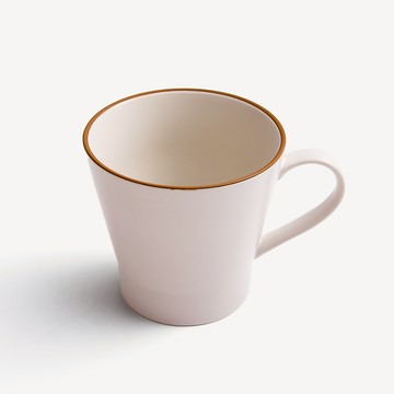 WAGA 樸質白玉 350 ML 陶瓷馬克杯｜奶油白｜單品