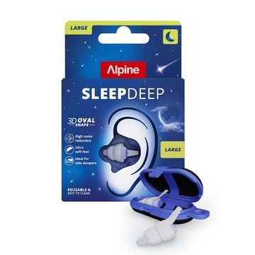 Alpine SleepDeep Large 荷蘭製 舒眠耳塞